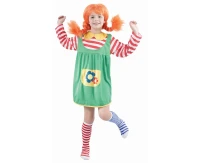 Role play-set for kids Pippi (dress, socks), size 130/140 cm
